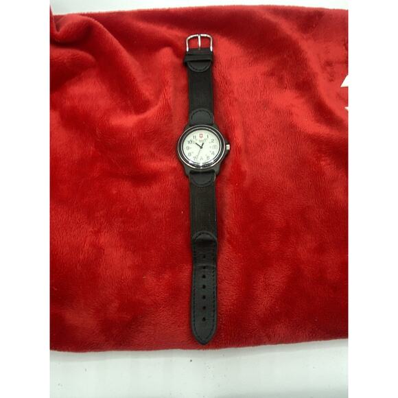 Vintage Victorinox SWISS ARMY Wristwatch “GMN February 1999” Black Nylon Strap - Picture 3 of 13